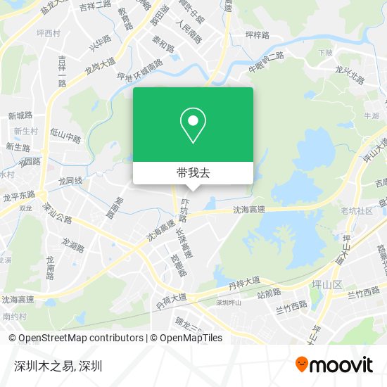 深圳木之易地图