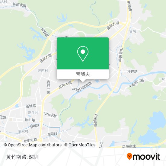 黄竹南路地图