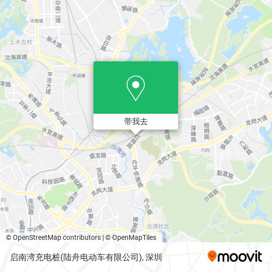 启南湾充电桩(陆舟电动车有限公司)地图
