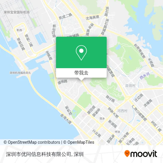 深圳市优问信息科技有限公司地图