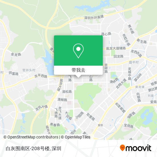 白灰围南区-208号楼地图