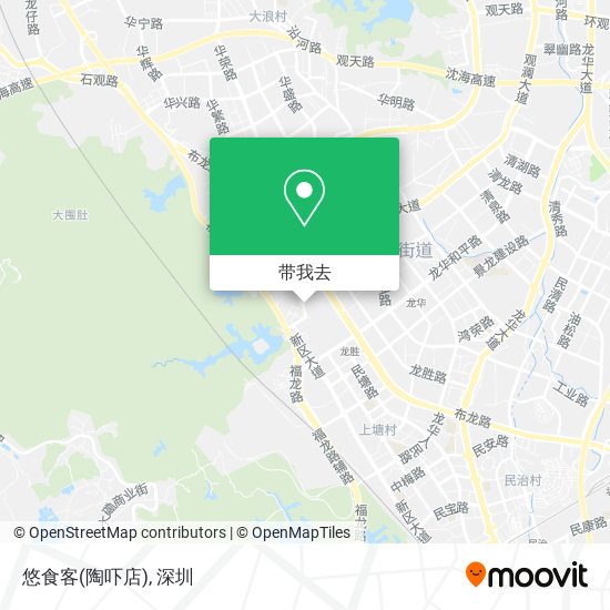 悠食客(陶吓店)地图