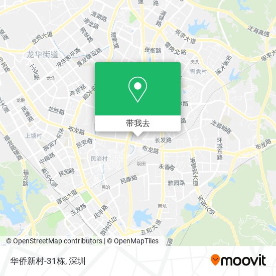 华侨新村-31栋地图
