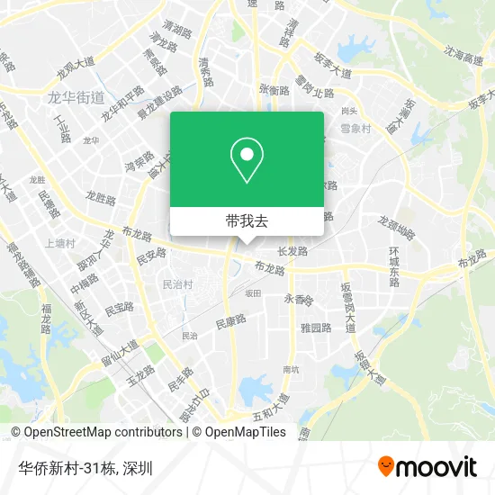 华侨新村-31栋地图
