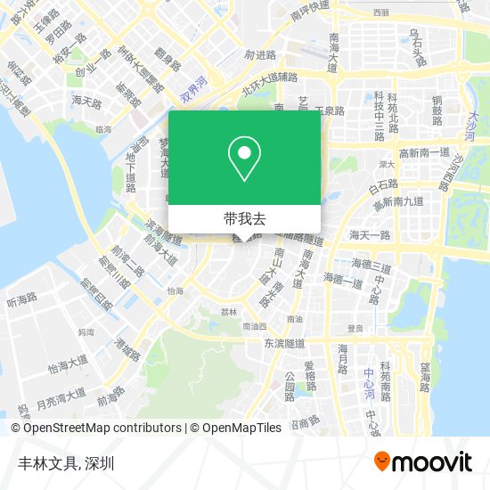 丰林文具地图