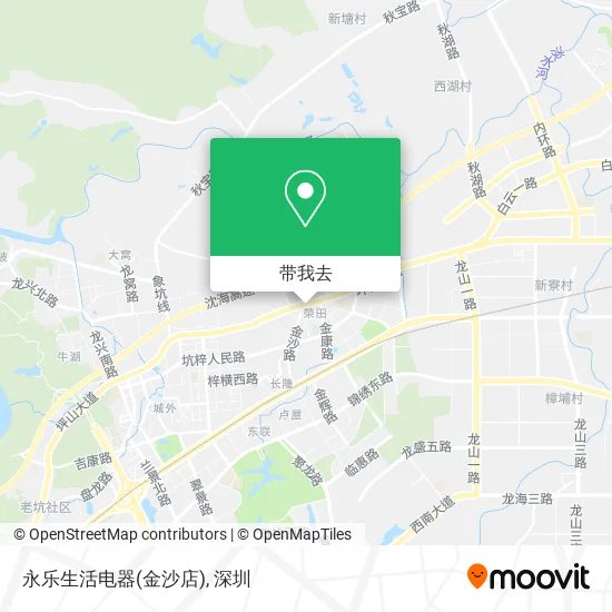 永乐生活电器(金沙店)地图