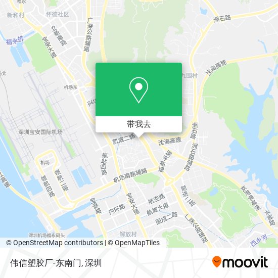 伟信塑胶厂-东南门地图