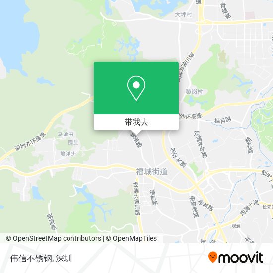 伟信不锈钢地图