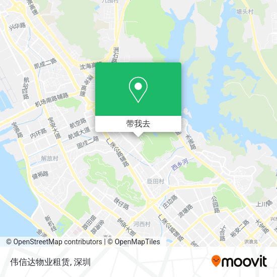 伟信达物业租赁地图