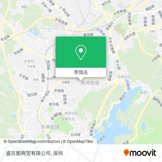 盛百图商贸有限公司地图