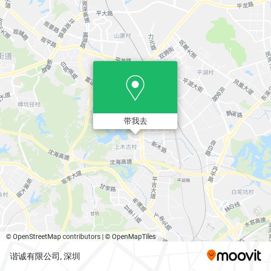 谐诚有限公司地图
