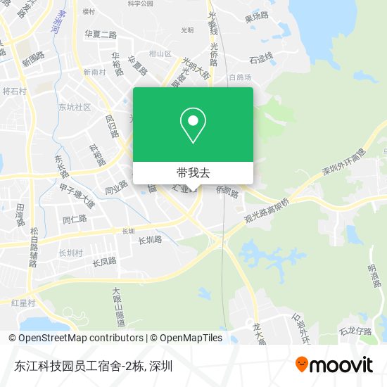 东江科技园员工宿舍-2栋地图