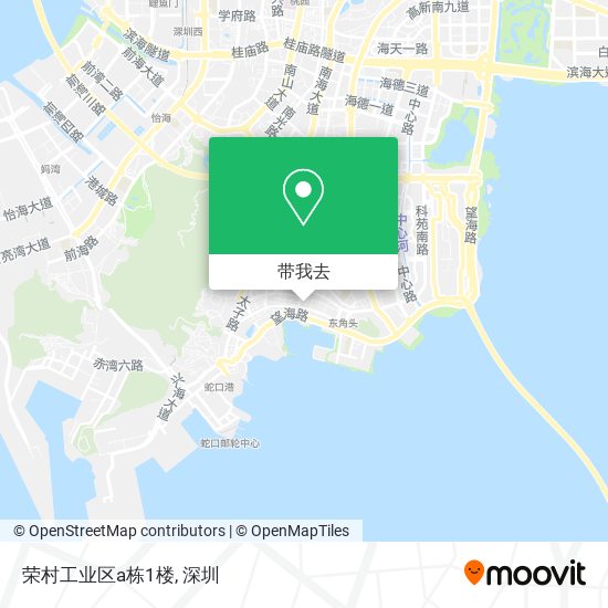 荣村工业区a栋1楼地图