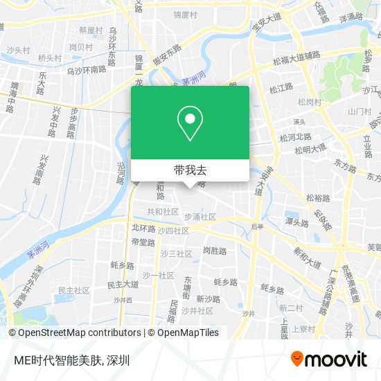 ME时代智能美肤地图