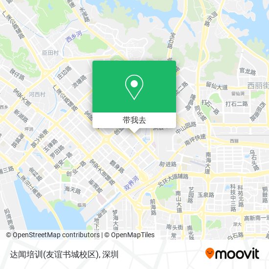 达闻培训(友谊书城校区)地图