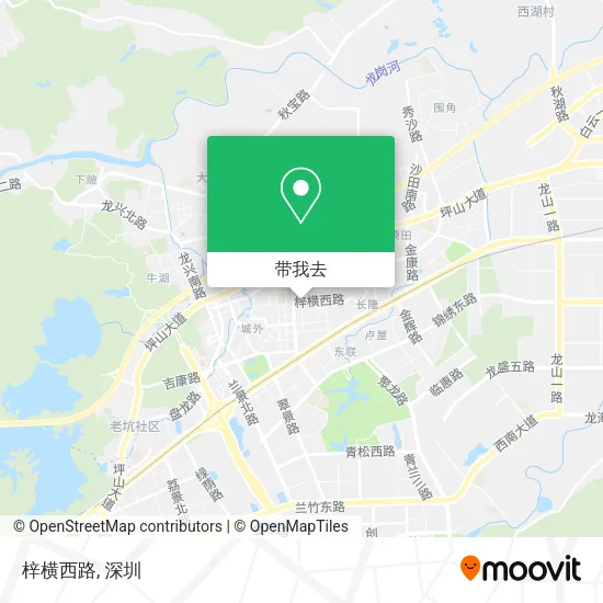 梓横西路地图