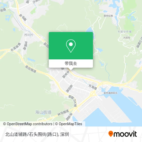 北山道辅路/石头围街(路口)地图