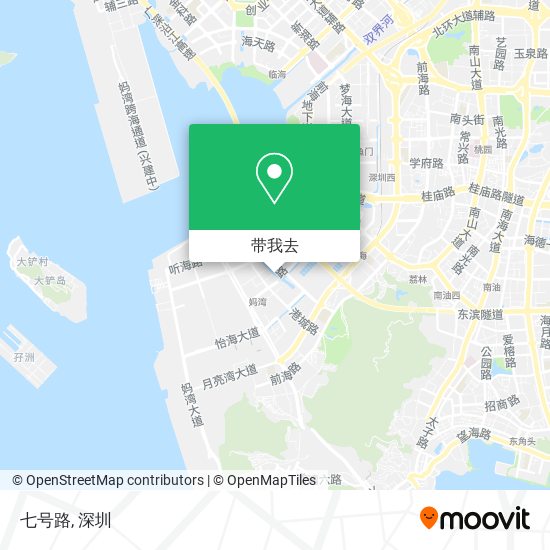 七号路地图