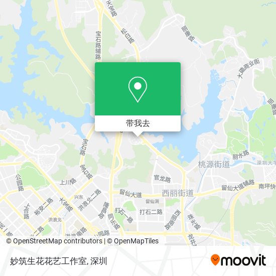 妙筑生花花艺工作室地图