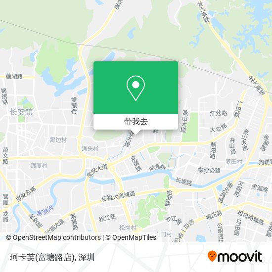 珂卡芙(富塘路店)地图