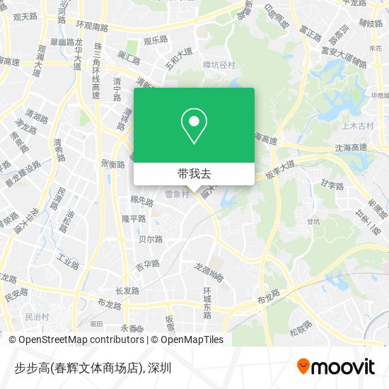 步步高(春辉文体商场店)地图