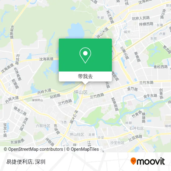 易捷便利店地图