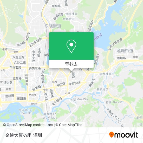 金通大厦-A座地图