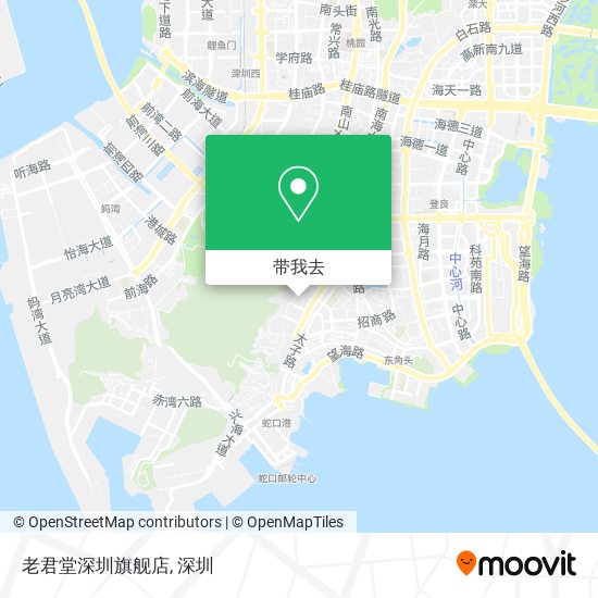 老君堂深圳旗舰店地图