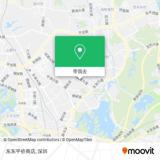 东东平价商店地图