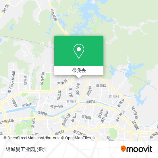 银城昊工业园地图