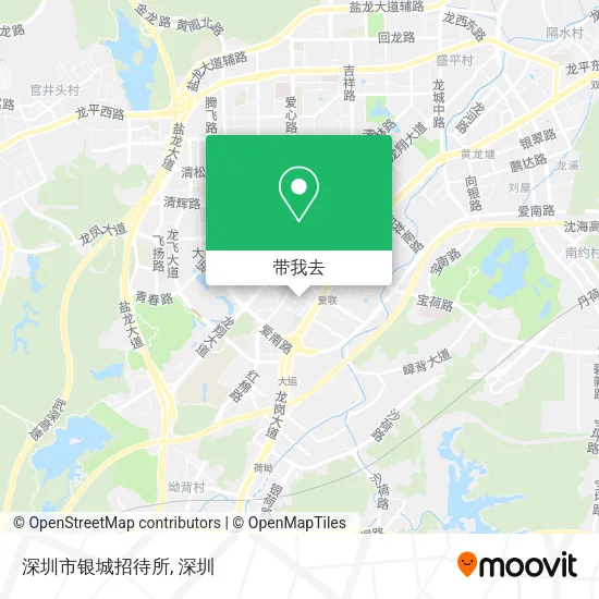 深圳市银城招待所地图