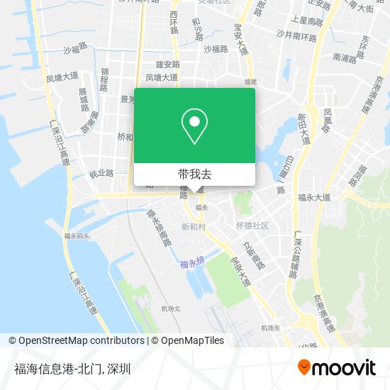 福海信息港-北门地图
