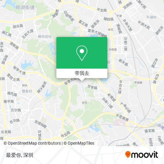 最爱你地图