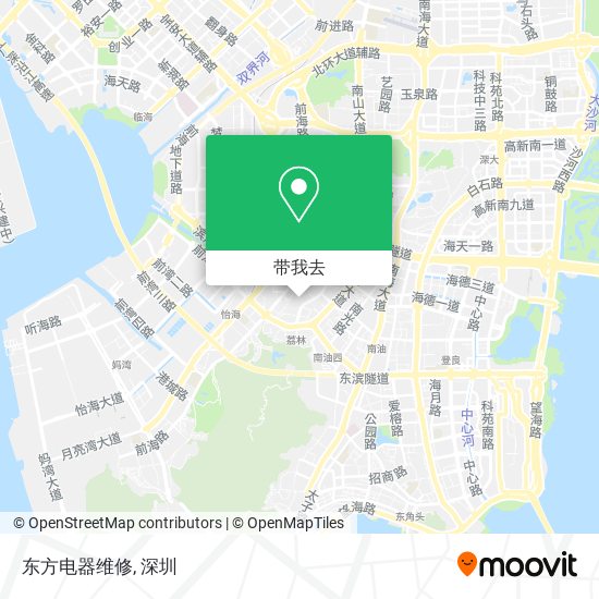 东方电器维修地图