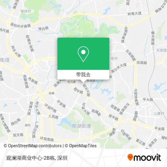 观澜湖商业中心-2B栋地图