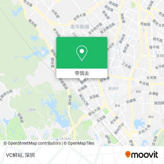 VC鲜站地图