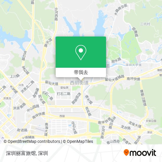 深圳丽富旅馆地图