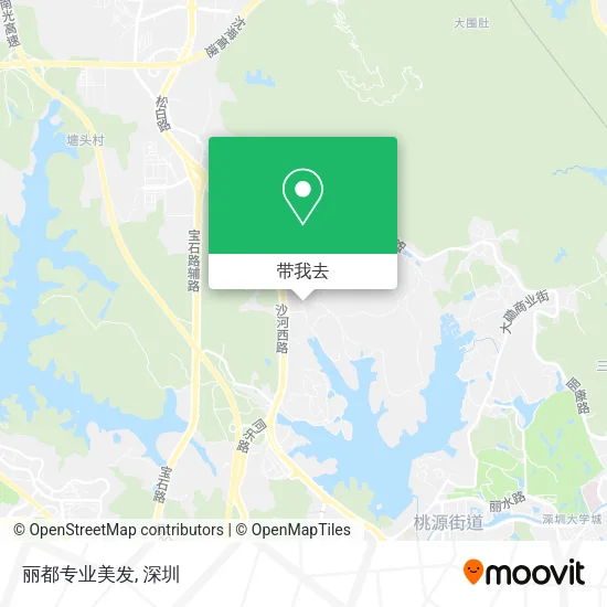 丽都专业美发地图