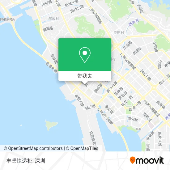 丰巢快递柜地图