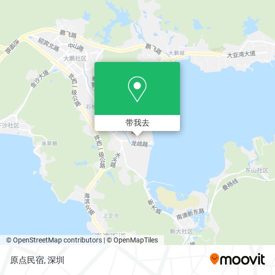 原点民宿地图