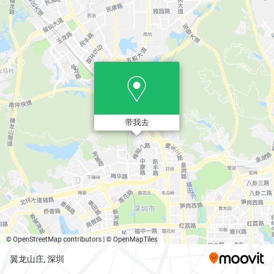 翼龙山庄地图