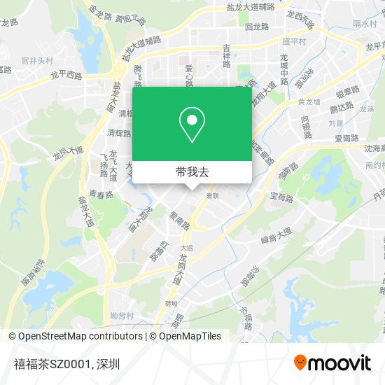 禧福茶SZ0001地图