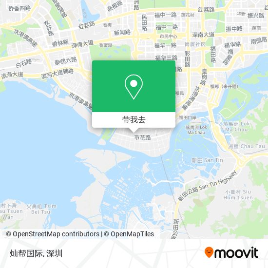灿帮国际地图