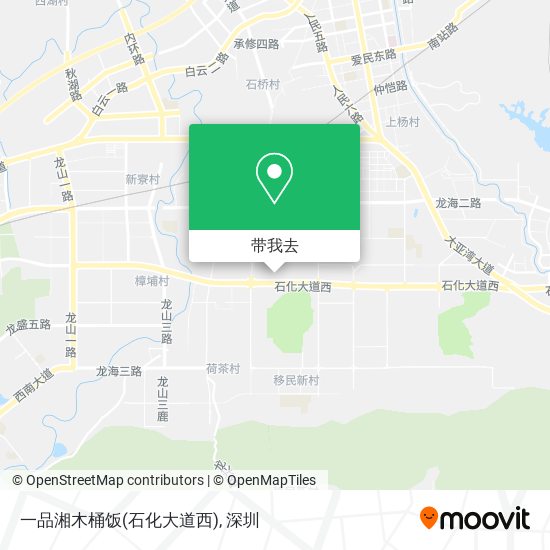 一品湘木桶饭(石化大道西)地图