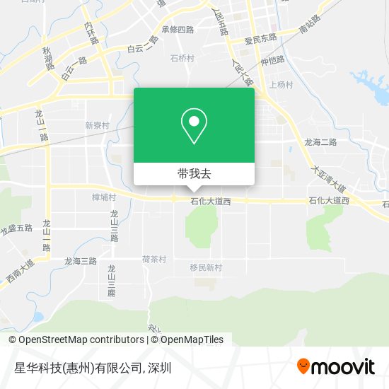 星华科技(惠州)有限公司地图