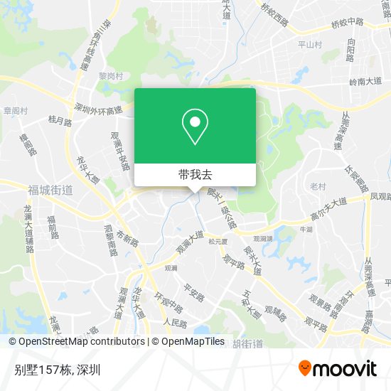 别墅157栋地图