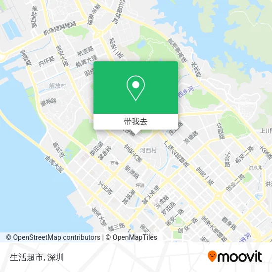 生活超市地图
