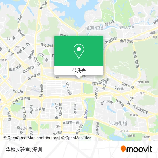 华检实验室地图