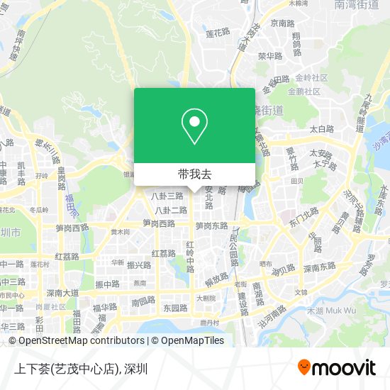 上下荟(艺茂中心店)地图