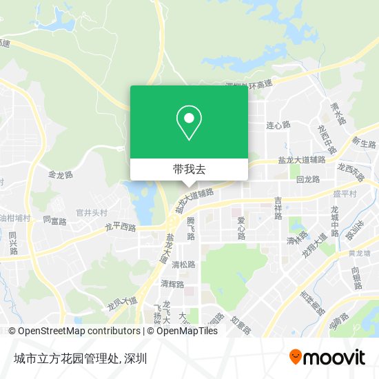 城市立方花园管理处地图